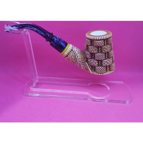 Stone meerschaum pipe turksh meerschaum pipe smoking tobacco