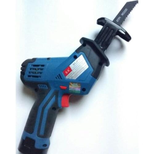 DC 12V Rechargeable lithium cordless reciprocating saws, saber woodworking household portable power saws