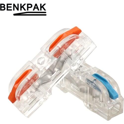 Mini Fast Quick Wire Connector Universal Compact Spring Wiring Splicing Connector Plug-in Conductor Terminal Block for LED