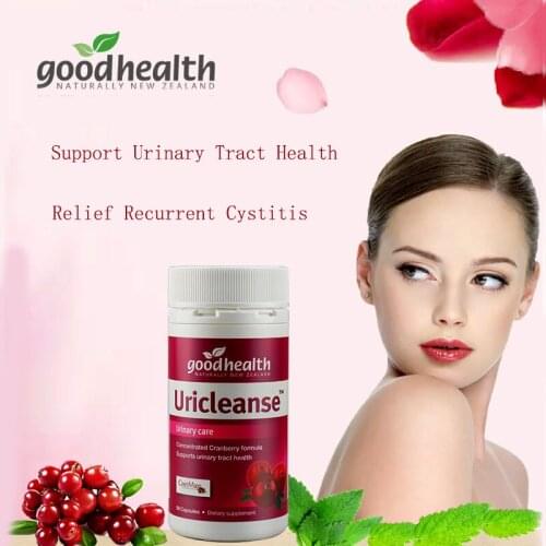 Good Health Uricleanse Urinary Care 50Caps Support Urinary Tract Health Symptomatic Relief Recurrent Cystitis Frequent Urination