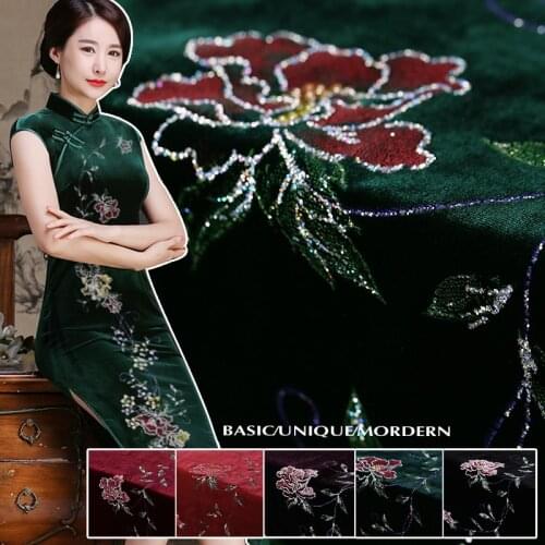 Natural Silk Velvet Fabric Handmade DIY Soft Delicate Draping Breathable Comfortable Dress Long Skirt Shawl Bronzing Fabrics