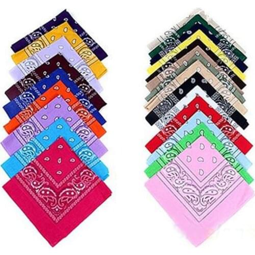 New Hip-hop Cotton Blended Brand Bandanas For Men Women Magic Head Scarf Scarves CC0150