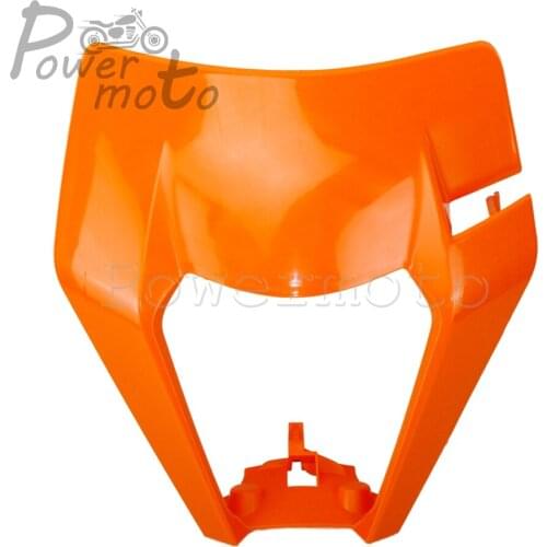 Orange Motorcycle Headlight For EXC-F SMR EXC XC F SX XC-W SXF XCF-W 2017 2018 19 Dirt Bike Enduro Motocross Headlamp Cover