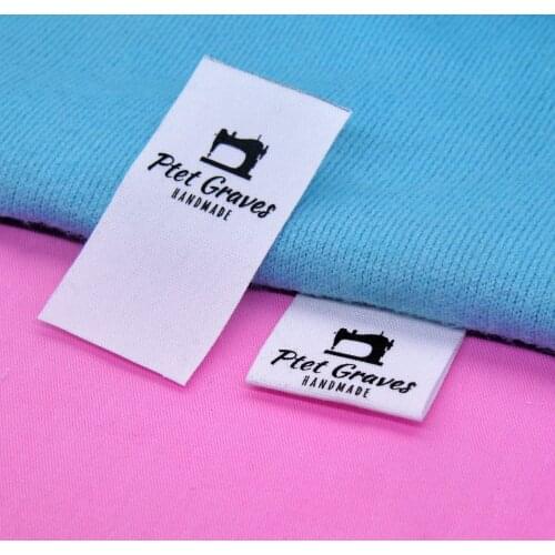 Custom Folding Labels / Custom Brand labels, Clothing labels, Childrens clothing ,Sewing (FR105)