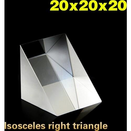 Spectral Optics Optical Glass Triangular Spot Isosceles Right Triangle
