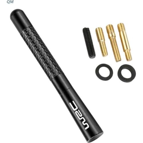 13MF Universal Carbon Fiber Short Antenna Aerials for ford focus 2 3 206 207 307 308 408 508 Opel