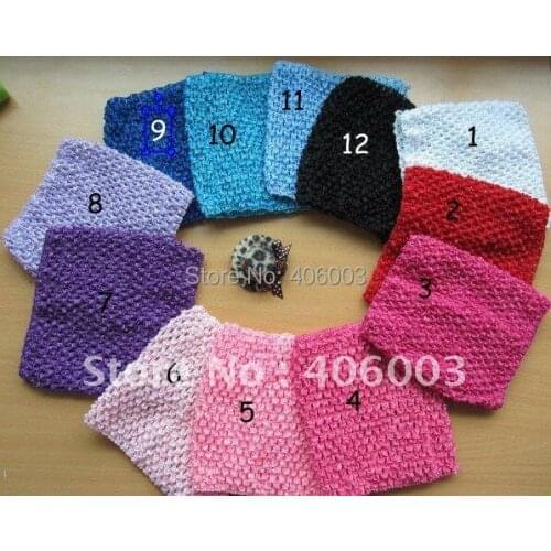 9*7.5inch Large Girls Waffle Crochet Tube Tutu Pettiskirt Tops