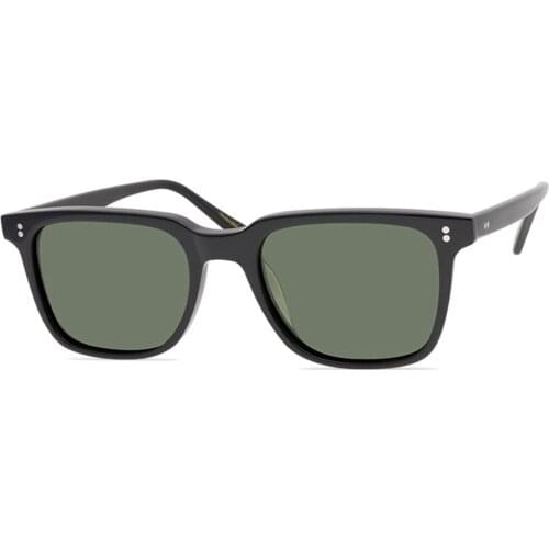 Vintage Polarized Sunglasses Driving Fishing Eyeglass Men W'omen Retro Clear Square Anti-UV400 Sun Glasses Holder JDA3255