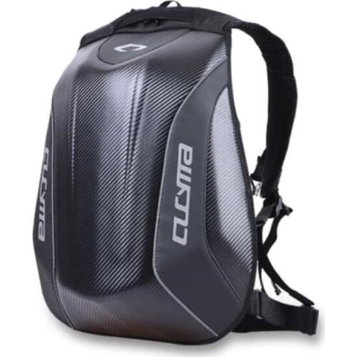 CUCYMA Waterproof Motorcycle Bag Motorcycle Backpack Tank Bag Carbon Fiber Moto Motorbike Helmet Bags Travel Luggage