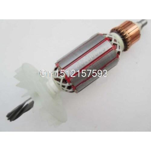 AC 220V 7T Shaft Motor Armature Rotor for Bosch GBH2-26DRE Electric Hammer