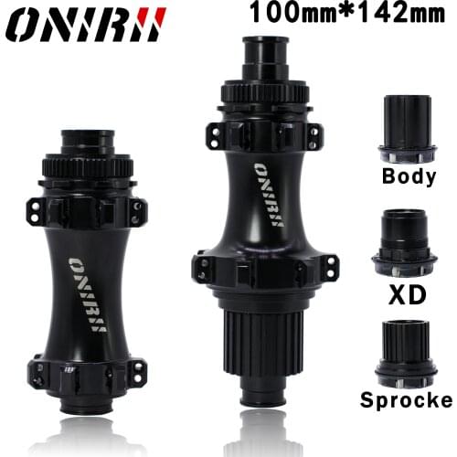 HG01 & HG02 MTB Mountain Bike Hub Sprocke SRAM XD Body Micro Spline Disc Karte Bremse 28h Lager 100x142mm & 110x148mm Bike parts