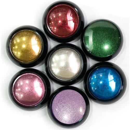 0.5g/bottle Galaxy Holographic Nail Glitter Laser Holo Nail Paillettes Pigment Powder 7 Colors Mirror effect Nail Art Dust #DS23