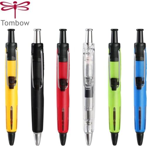 1PCS TOMBOW Black Pressing Ballpoint Pen BC-AP Bullet Ballpoint Pen 0.7mm Multifunction Travel Pen Oil Pen Air Pressure Pen