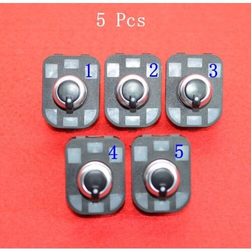 5 Pcs OEM NEW CHROME CONTROL MIRROR SWITCH Band folding For A4 S4 B6 A6 Quattro Q7 R8 TT RS4 4F0 959 565 A