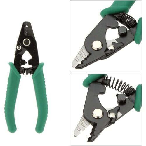 Proskit 8PK-326 clamp Fiber stripping pliers 8PK-326 Tri-Hole Fiber Optic Stripper 8PK-326 FTTH FIber Wire stripper 1pcs
