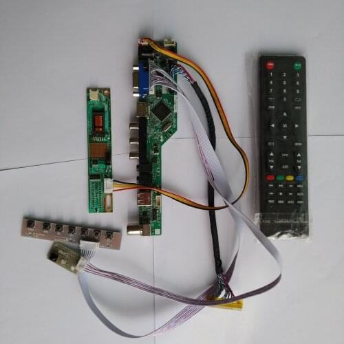 AV LCD LED TV HDMI USB VGA AUDIO 1 CCFL lamps Controller Board For 15.4" LP154W01/B154EW08 1280X800 monitor panel