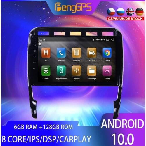 128GB Android 10.0 Car Radio For Porsche Cayenne I 9PA 2002 - 2010 Multimedia Video Player Navigation GPS Auto 2 Din 2 Din Dvd