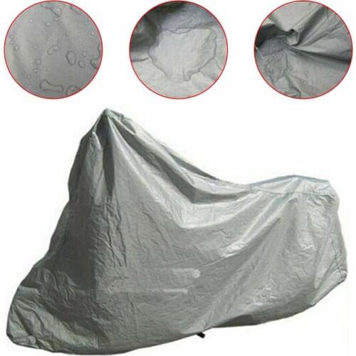 PEVA Motorcycle Cover Bike 4 Seasons Waterproof Dustproof Protective Outdoor Indoor Moto Scooter Motorbike Rain THiN Cover