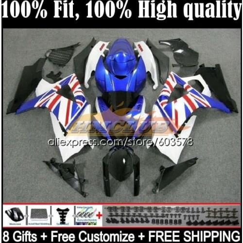 Injection For SUZUKI GSXR1000 GSX R1000 K7 GSX-R1000 13CL.36 GSXR-1000 07 08 GSXR 1000CC 1000 CC 2007 2008 Fairing movistar red