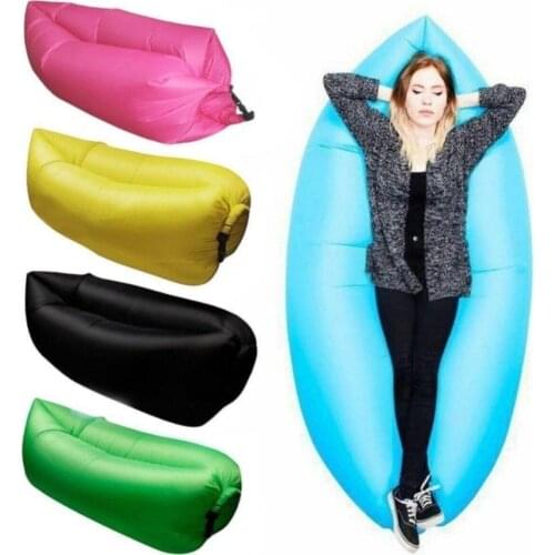 Easy To Install Practical Inflatable Mattress Inflatable Lounge Chair 180 cm durable quality camping lounger inflatable mattress