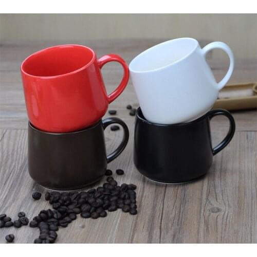 Coffee Mug Set Ceramic Dish Coffee Cup with Saucer 340ml Cute Coffee Mugs and Cups Turkish Coffee Cups Ceramic Tea Cup