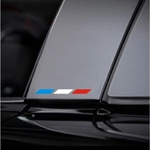 Car door window Reflective Decorative stickers for Renault megane captur Renault duster fluence clio for Citroen for Peugeot