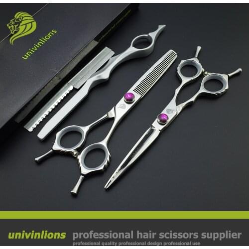 6" VG10 best hair scissors hairdressing scissors hairdresser thinning shears professional barber kit barbershop supplies haircut