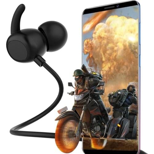 Dual Moving Coils 3.5mm Plug Wired In-ear Sport Earphones with Microphone Loop Wired Earphones 15-29000Hz