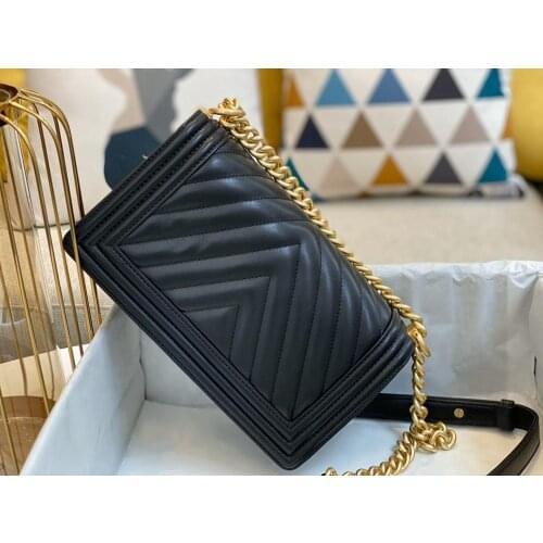 Luxury designer import leather women v flap chain shoulder bag crossbody bag lady handbag purse Europe brand top quality