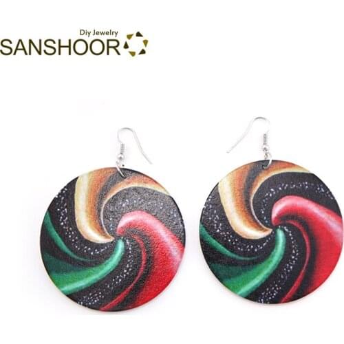 SANSHOOR Women's Gold Earrings