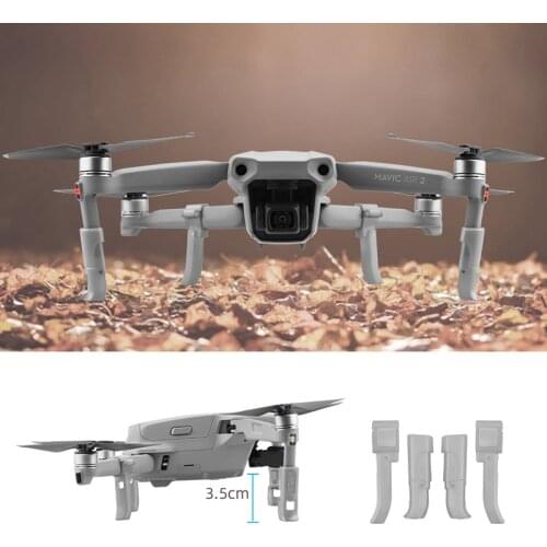 Folding Landing Gear for DJI Mavic Air 2 Drone Quick Release Height Extender Extension Legs Foot for mavic air2 Accessories