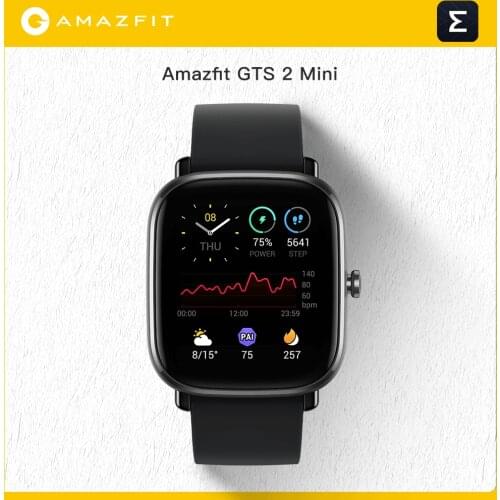 Global Version Amazfit GTS 2 Mini GPS Smartwatch AMOLED Display 70 Sports Modes Sleep Monitoring Smart Watch For Android For iOS