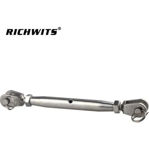 M6 Tightening device 304 stainless steel European type closed body turnbuckle