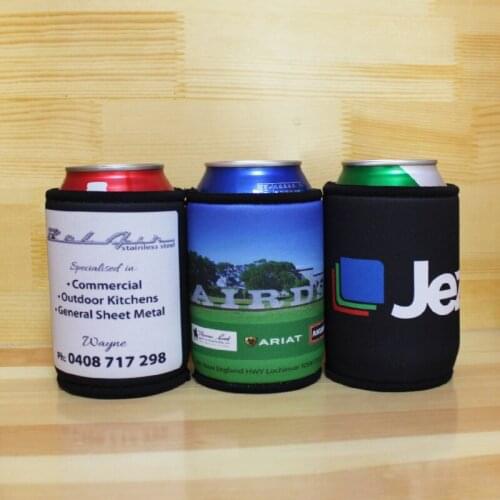 200pcs Ice Coolers Beer Can Cooler Bags Neoprene Bottle Holder Promotional Stubby Holders Standard Stubbies Can Cooler Bags