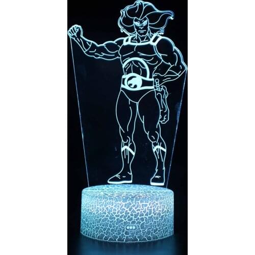 Movie Logo Series Colorful 3D Night Lamp LED Light USB Bulbs Kids Decor for Room Valentines Day Gift Lighting Personalized Gifts