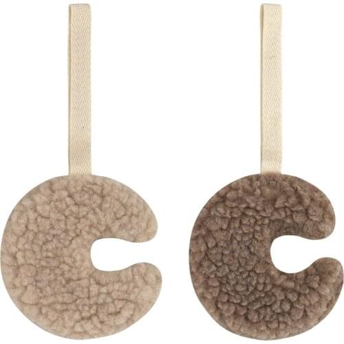 Baby Pacifier Chain Pendant Soft Cotton Plush Moon Soother Dummy Nipple Holder Newborn Infants Teething Nursing Toys Shower