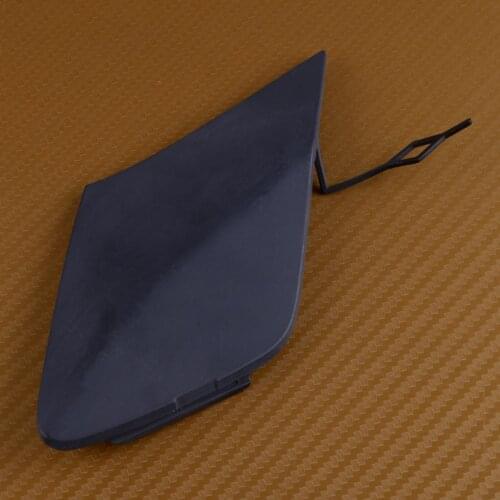 DWCX Plastic Black Unpaint Front Bumper Tow Hook Eye Cover Cap Fit For Chevrolet Cruze 2016 2017 2018