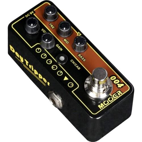 Mooer audio M004 day tripper micro preamp pedal single piece effector