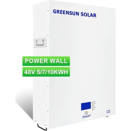 Greensun 10kwh 5kwh Home Powerwall 51.2v 200ah Tesla Powerwall and Solar