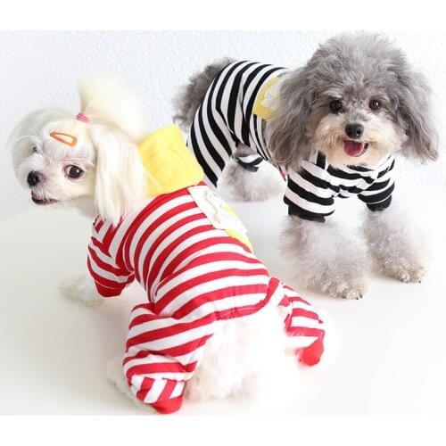Puppy Four Leg Jumpsuit Warm Winter Pet Clothing Small Dog Clothes Garment Schnauzer Yorkshire Pomeranian BIchon Costume Apparel