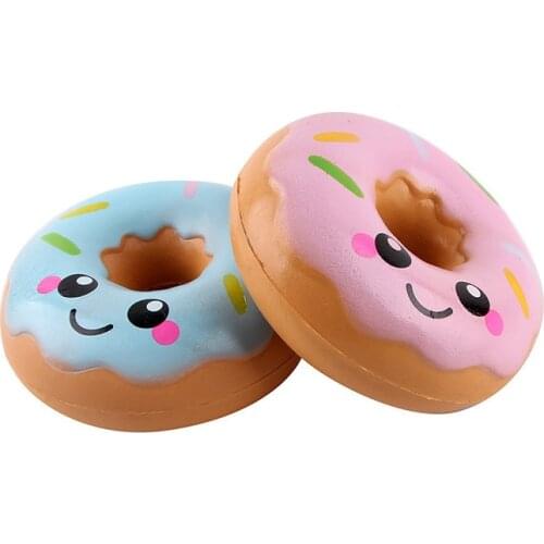 Lovely Doughnut Cream Scented Squishy Slow Rising Squeeze anti stress soft toys funny gadgets kawaii squishies