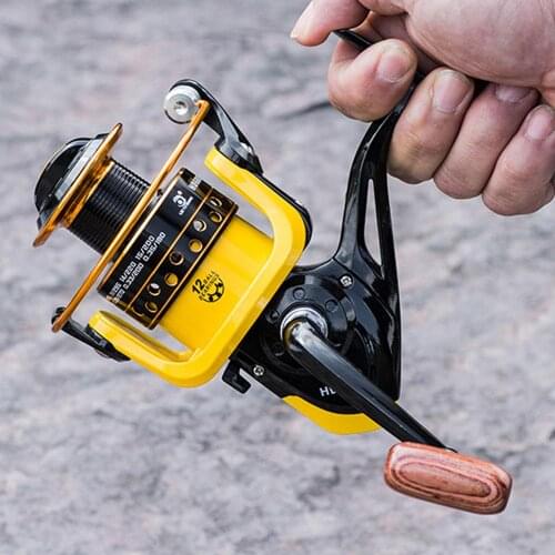 New 1000-7000 Series Fishing Spinning Reel Left/Right Crank Handle Steering Wheel for Freshwater Saltwat Carretilha De Pesca
