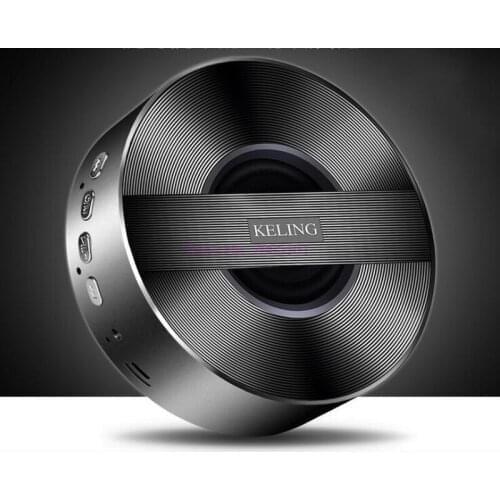 By dhl 100pcs Handsfree Bluetooth Speaker Portable Wireless Music Sound Box Stereo Subwoofer Loudspeakers TF AUX