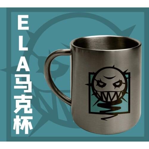 Steam Ubisoft Rainbow Six ELA 300ml Double Wall 304 Stainless Steel Cup Coffee Milk Tea Water Travel Mug for Outdoor Drinking
