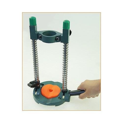Hands free Universal Mobile Hand Drill Stand, Pipe Drilling Guide DIY