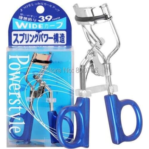 5 Pcs Japan Hot SANA 3D Wide Angle 39mm eyelash Curler With Rubber Refill Pad