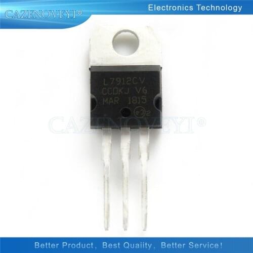 10pcs/lot L7912CV TO220 L7912 TO-220 7912 LM7912 MC7912 IC In Stock
