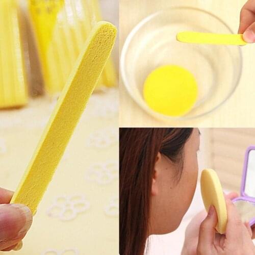 12 Anti-bacterial And Tear-resistant Makeup Brush Strips Sponge Clean Soft Compressed Y5D7