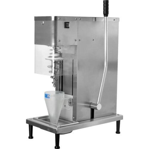 Swirl frozen yogurt fruit ice cream drilling blending machine Free CFR by Sea mino maquina helados
