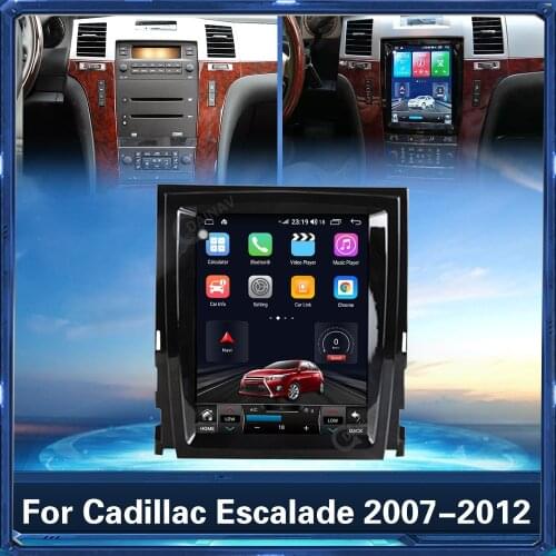 Android Car Radio GPS Navigation For Cadillac Escalade 2007-2012 Car Multimedia Player Auto Audio Tape Recorder Head Unit